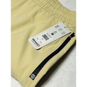 Element Active Men's Light Tan Pants Cooling Moisture Wicking Elastic Waist Sz L